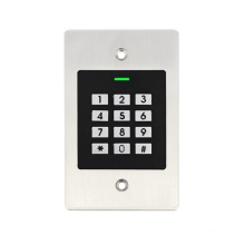 Wholesaler New Design RFID Card Proximity Reader Metal Case Standalone Embedded Keypad Access Control